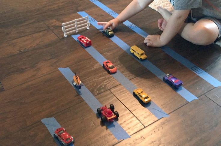 Car Graphing indoor Activity for kids