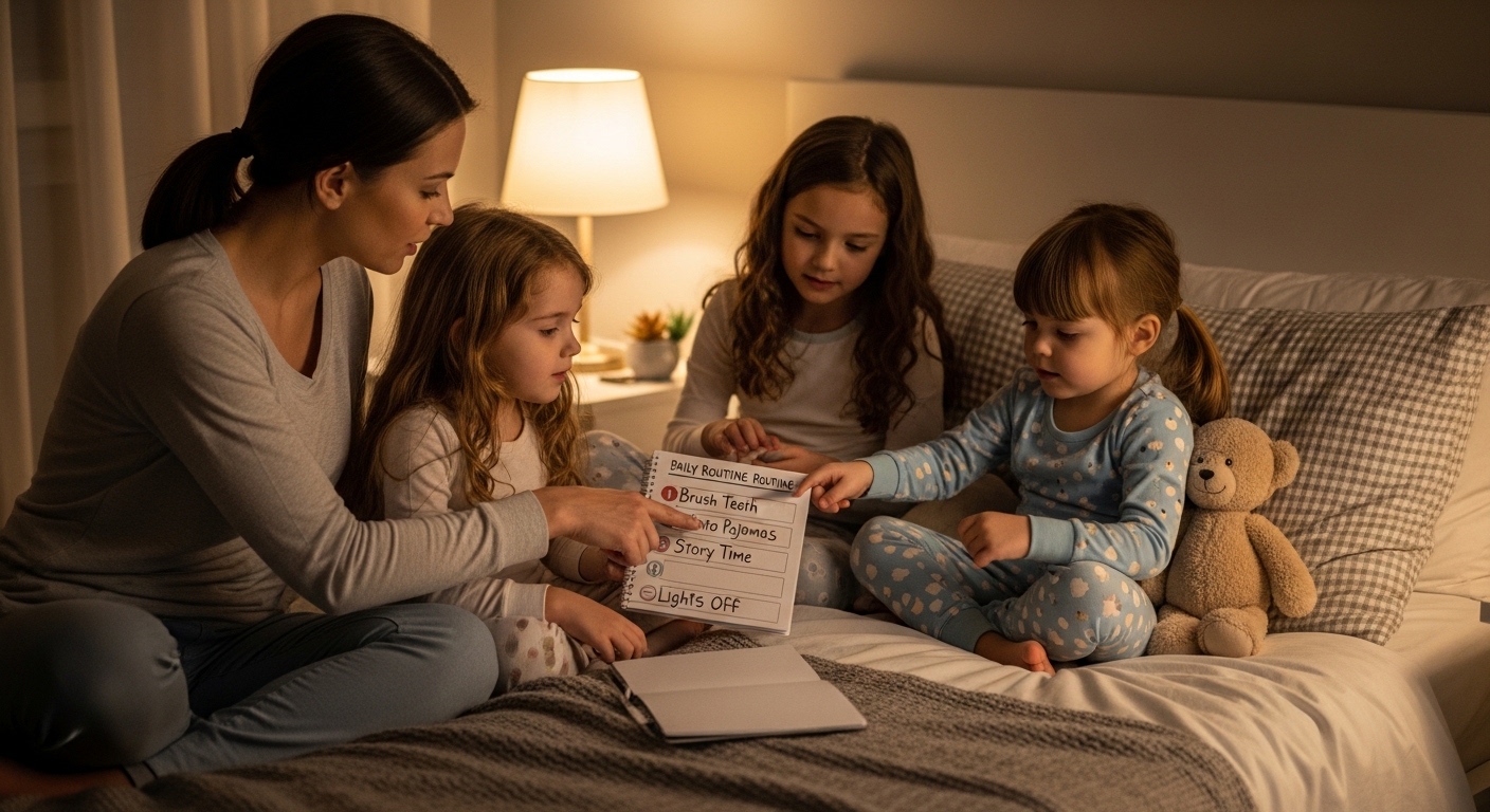 Simple tips to build a good bedtime routine for kids