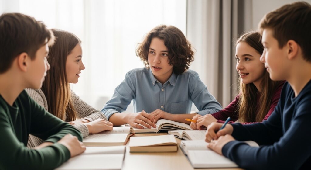 Organize a study group to Academic time in winter vacations