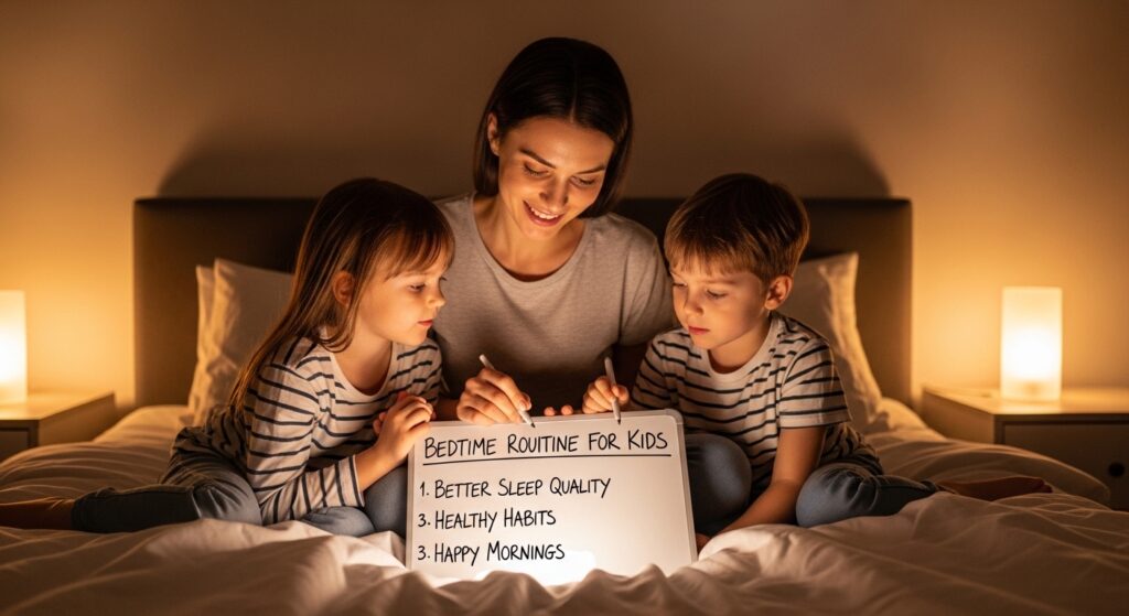 benefits of bedtime routine for kids