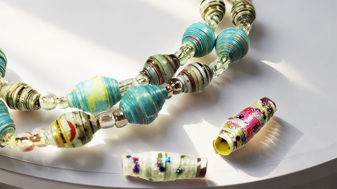 DIY Paper Bead Jewelry