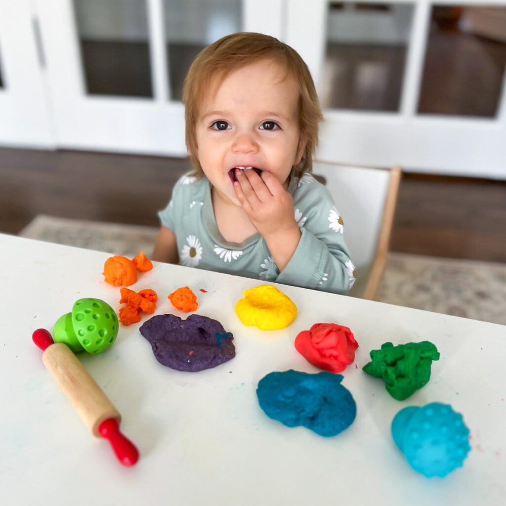 Homemade Edible Playdough Recipe Without Cream of Tartar for Kids